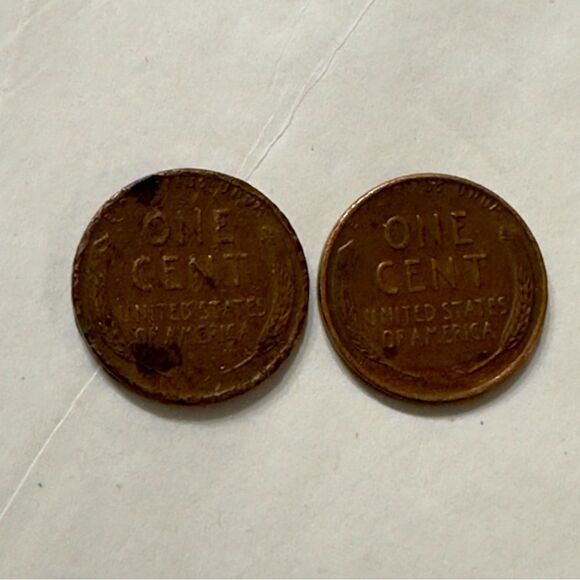 1951D & 1952D Wheat Penny Rare Coins - Picture 11 of 11